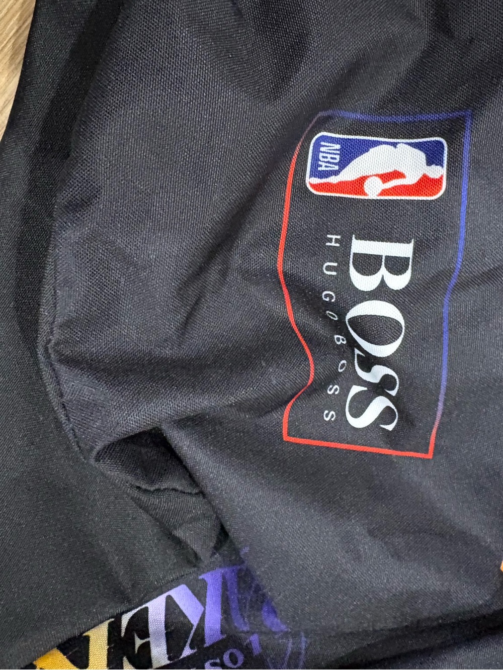 Hugo Boss Black NBA Team Logos Drawstring Backpack - Picture 6 of 6
